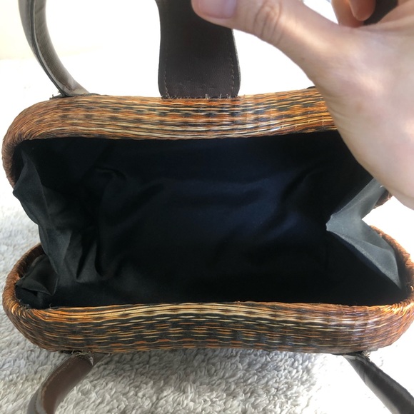 CUTE STRUCTURED STRAW HANDBAG FOR SUMMER - Picture 6 of 6